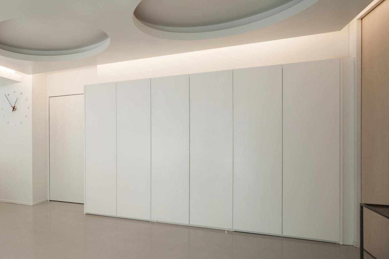 Wandschränke für den Flur mit unserem Möbelplaner Weisser Wandschrank im Flur